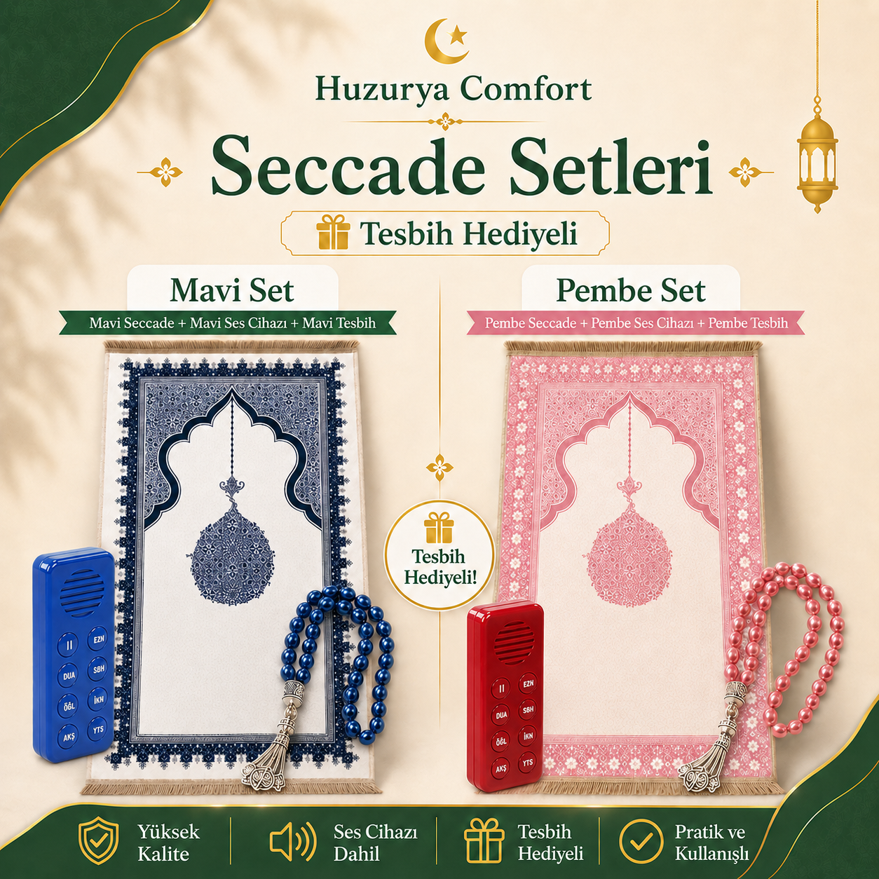 Namaz kılma Seti